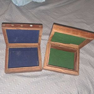 2Vintage Indian Art Boxes