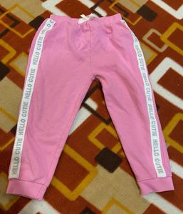 Cute Girls' Jogger Pants Set