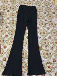 Black Flared Pants