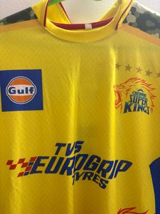 Dhoni No 7 Jersey Csk
