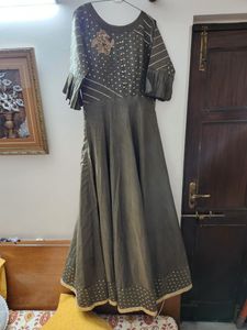 Elegant Olive Green Kurta