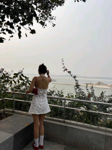 White Halter Neck Dress