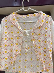 Cute Yellow Dress with Shrug
