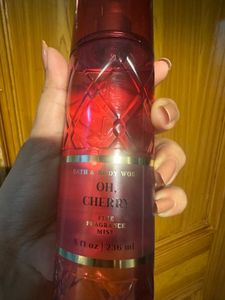 BBW luxury Scent Collection Oh cherry Body Mist