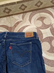 Dark Blue Denim Jeans