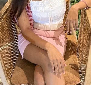 Pink skirt