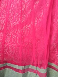 Elegant Pink Ethnic Gown