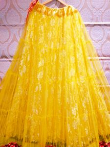 Ethnic Net Skirt
