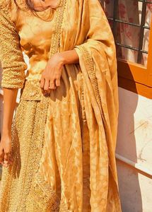 Golden Wedding Lehenga✨