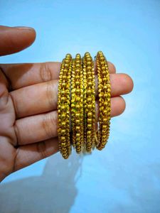 Vintage Gold Bangle Set