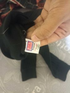 Black Unisex Kids Polo Tshirt