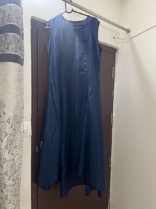 Party Wear Gown With Heavy Shrug