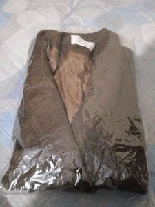 Brown Double Breasted Blazer