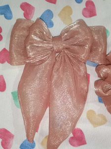 Hair Bow And Scrunchies