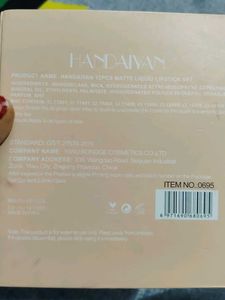 Handaiyan 12 Matte Lipsticks