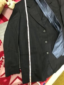 Men Suit Pants Set With Tie Multi Purpose