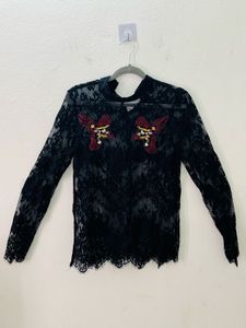Stradivarius Net Top