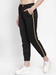 Stylish Black Joggers, 30 Size