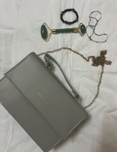 Grey Sling Bag