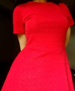 Curl Rosey Red dress