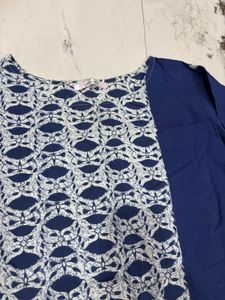 Xl cotton Colorblock Kurta