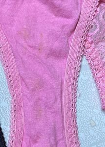 Stylish Women&#39;s Lace &amp; Mesh Panties-XL