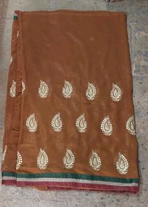 Heavy Ethnic Shimmery Saree