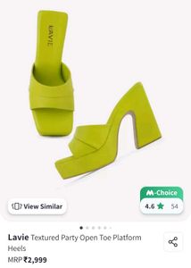 Lavie Lime Platform Heels - Party Ready!
