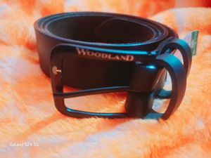 Woodland Leather Belt For Men&#39;s