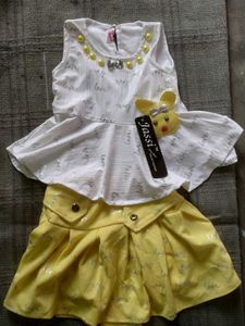 Girls Skirt Top