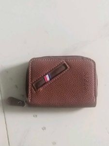 Brown Wallet with Stylish Detail