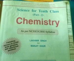 Chemistry For 10th Class (S.Chand Publication)