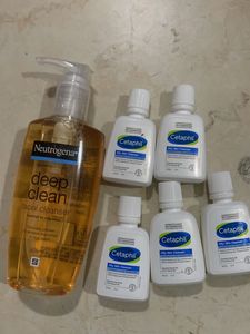 Neutrogena & Cetaphil Cleansers