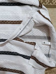 Striped Button-Down Shirt