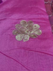 Elegant Magenta Saree