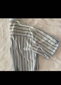 FREE Delivery ZARA Oversize cropped Shirt