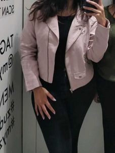 Pink Moto Jacket