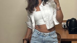 Westside Cropped White Shirt