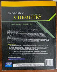 Inorganic Chemistry, 3rd Edition - Miessler &amp; Tarr