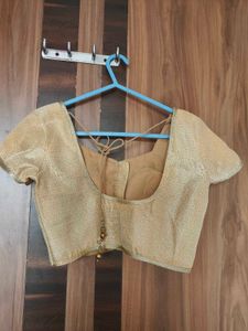 Tailored Golden Blouse (Padded)