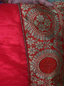 Beautiful Saree With Stiched Blouse