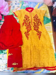 Cotton Kurta Set
