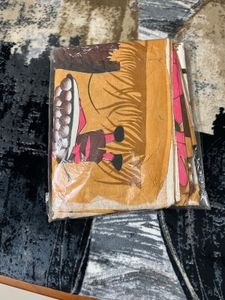 cartoon Printed double bed Bedsheet