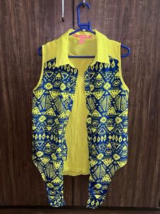 Funky Yellow Vest (From Dubai)