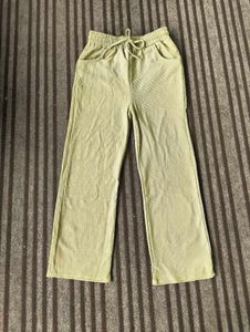 Ribbed Wide Leg Pants