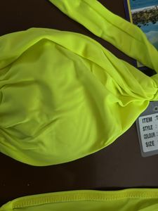 Neon Yellow Bikini