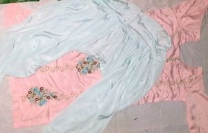 Pinky Silk Suit