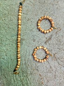 ❤‍🔥Wooden Jewelry Set🍁