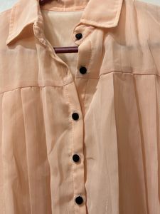 Shirt - Women - Peach Colour