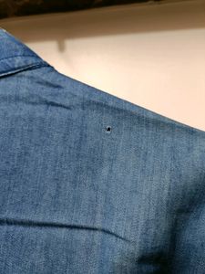 Men&#39;s Denim Short Kurta